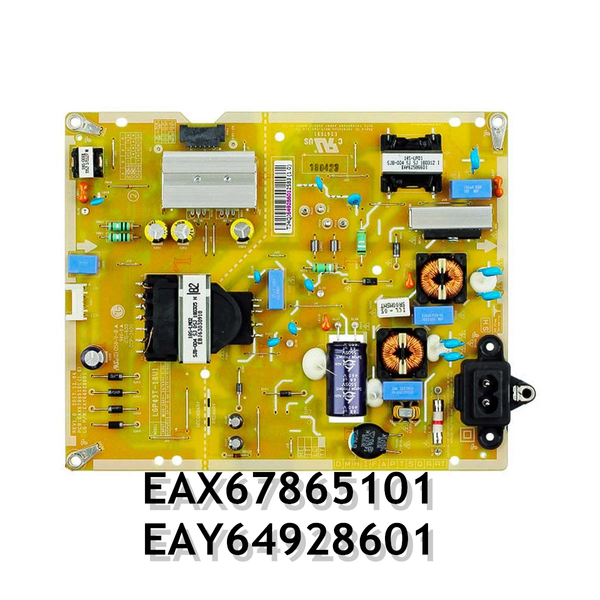 Плата питания для телевизора EAX67865101 EAY64928601 LGP43T-18U1 43UK6510PSF 43UK6520PSA