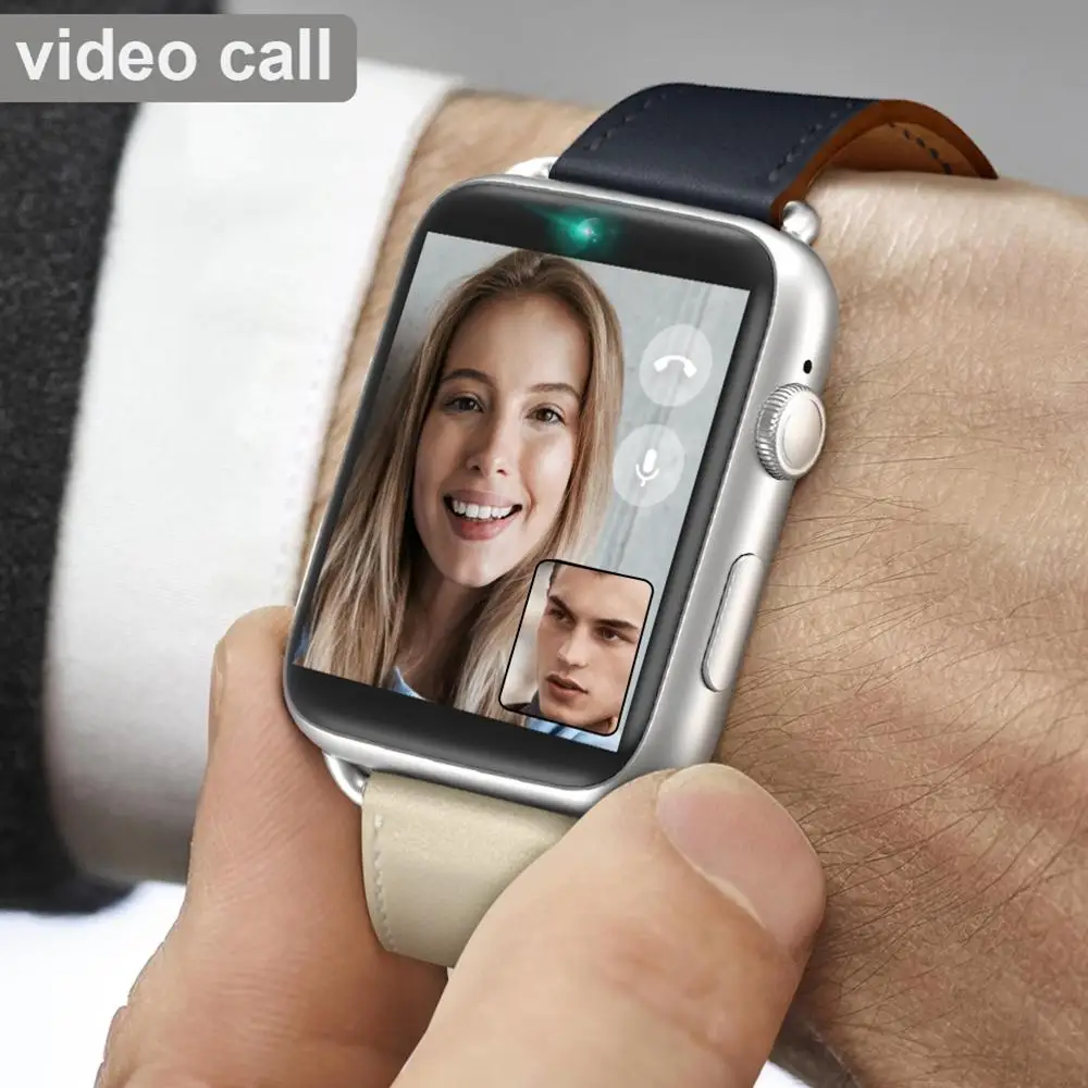 

LEMFO LEM10 4G Android 7.1 Smart Watch 4GB+64GB Support SIM card Camera 780mAh Battery GPS WIFI 1.88inch Phone Watch Men Women