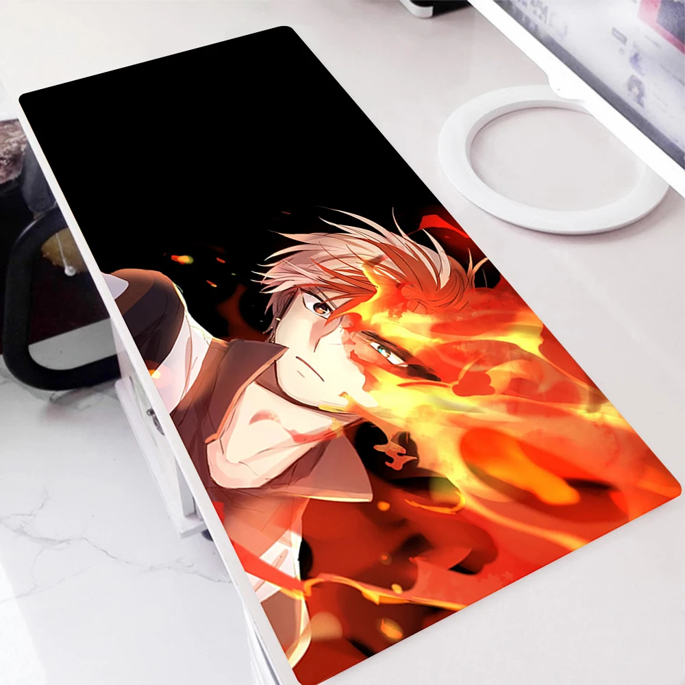 

My Hero Academia Anime Mouse Pad Gamer Accessories Mousepad Company Pad on The Table Rubber Mat Gaming Laptop Carpets Carpet