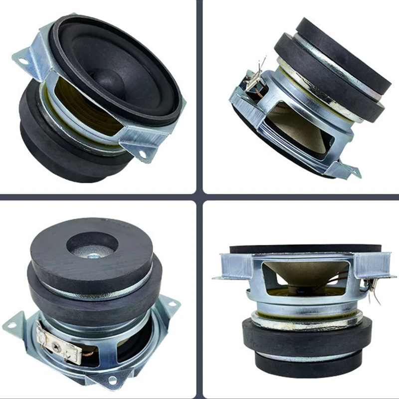 3-дюймовый портативный аудиодинамик полный диапазон 30-60 Вт 8 Ом DIY HIFI стерео