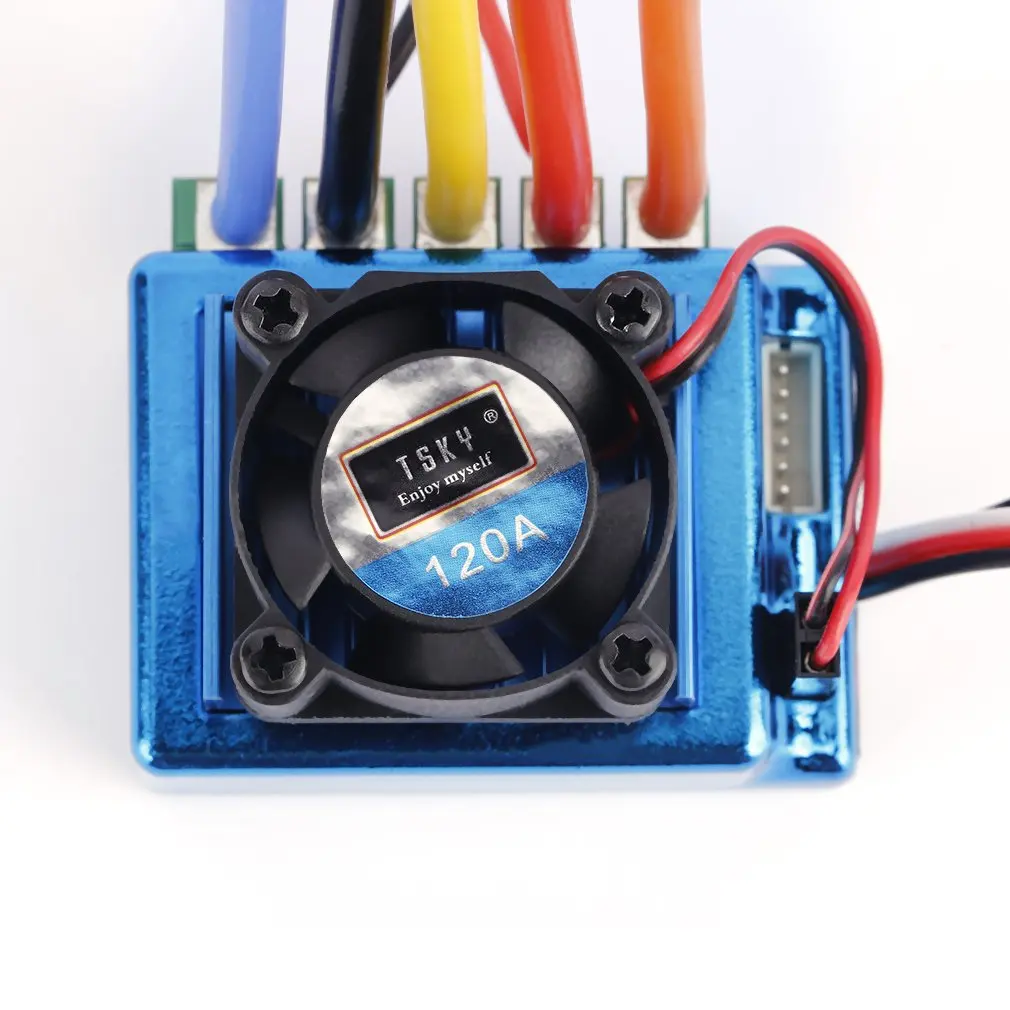 Новинка 120A ESC сенсорный BEC бесщеточный контроллер скорости Электронный регулятор