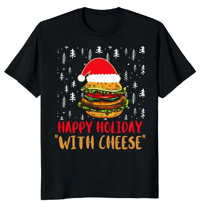 Новые ограниченные праздники с сырным бургером забавная Новинка тройник быстрая