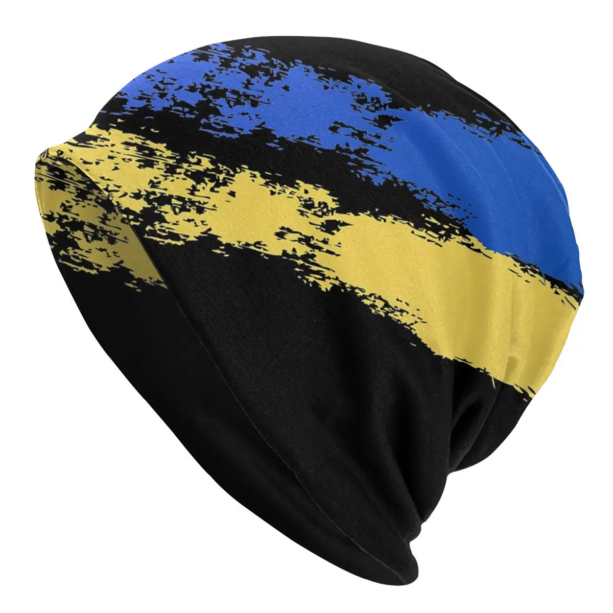 

Ukrainian Flag Bonnet Beanie Knitted Hat Men Women Fashion Unisex Adult Ukraine Patriotic Winter Warm Skullies Beanies Caps 1