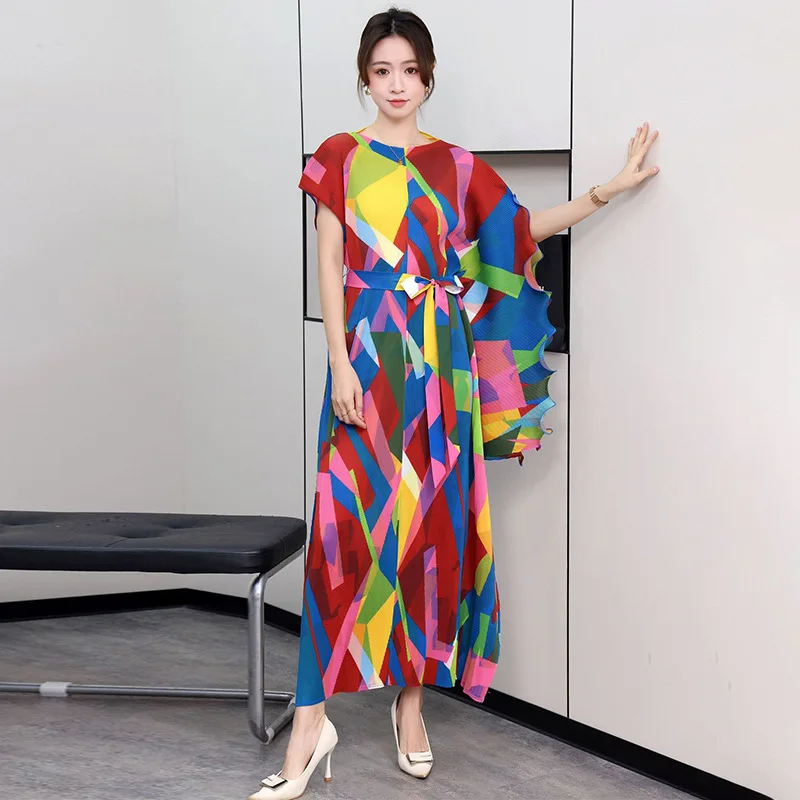 Необычное платье Advanced Sense соответствующее цвету геометрическое летнее женское