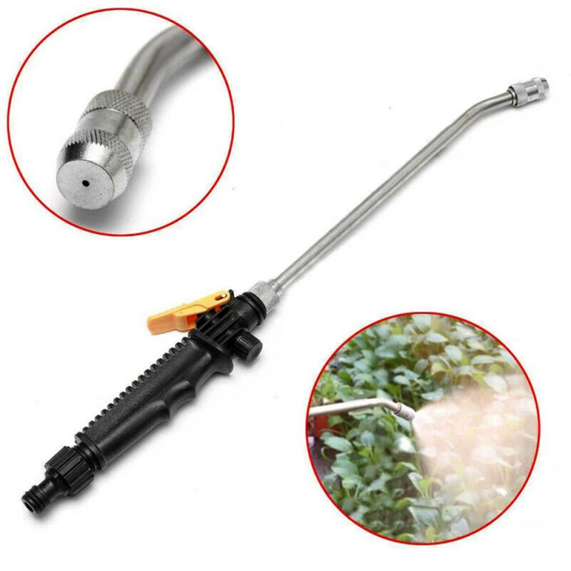 

High Pressure Water Gun Copper Washing Car Watering Plants Adjustable Sprinkler Pressure Washer Garden Supplies 30CM 48CM