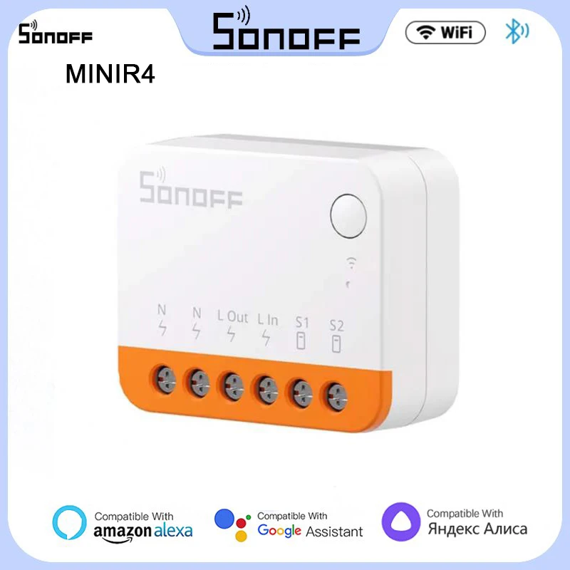 

Смарт-переключатель SONOFF MINI MINIR4 Extreme с поддержкой Wi-Fi