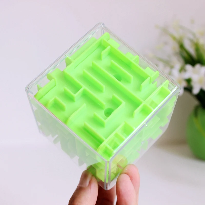 

Baby Magic Cube Children Kids Professional Competition 3D Maze Puzzle Cube for Boys Girls Gifts Big Brain Game Educational Toy