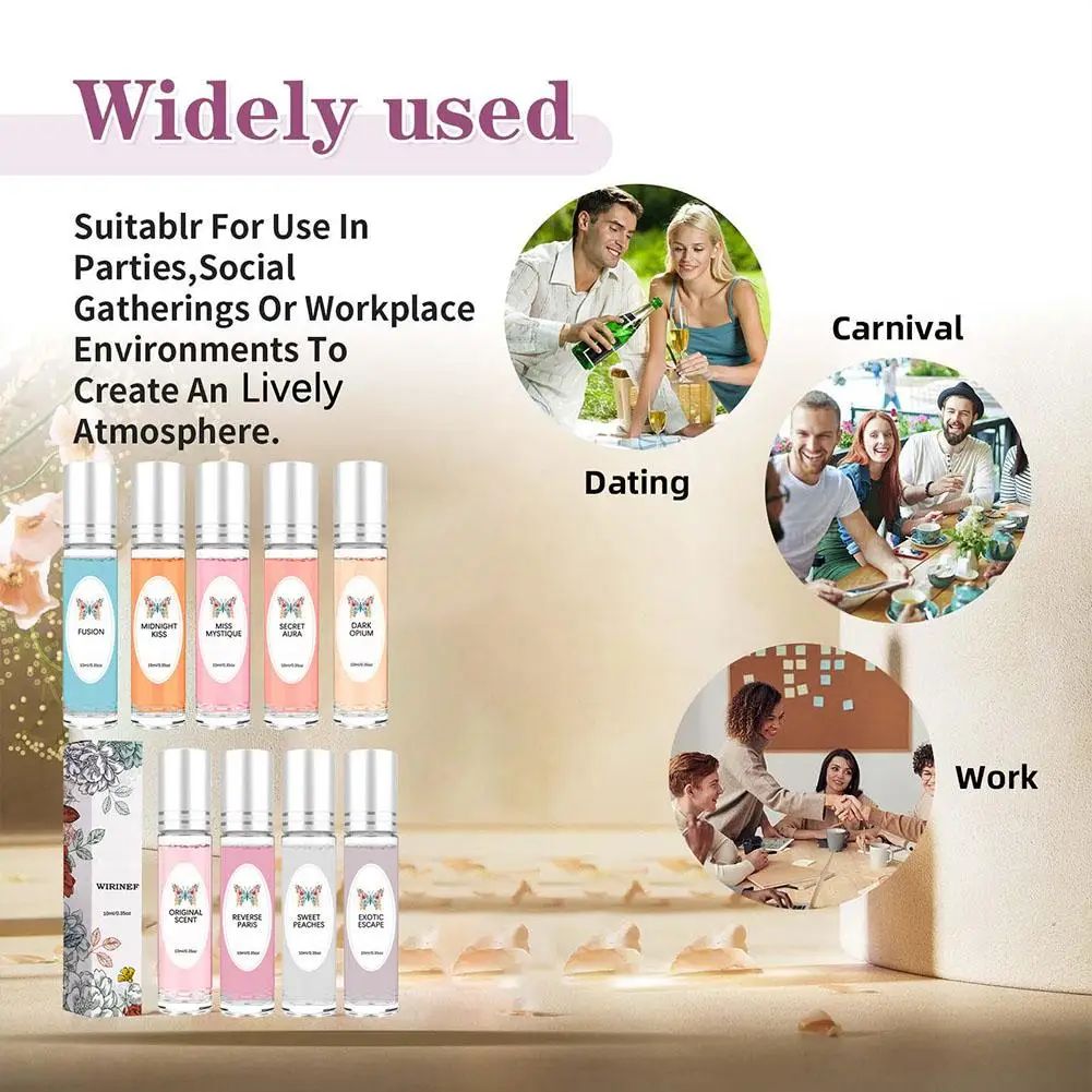 Коллекция духов с феромонами для женщин рулонные духи цветочный натуральный