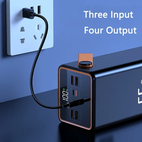 Внешний аккумулятор для Huawei P40, 70000 мАч, 66 Вт