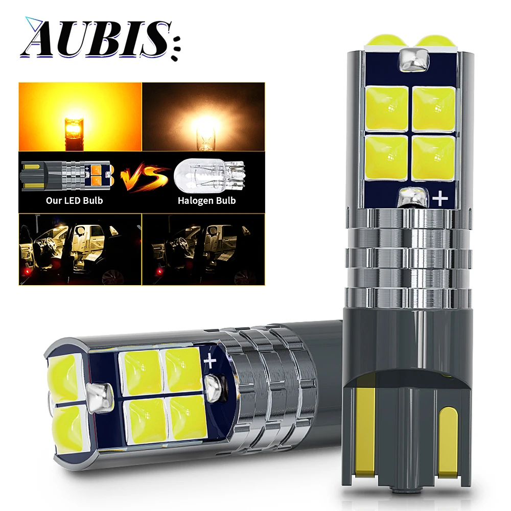 

High Bright Width Lamps T10 W5W 194 168 LED Auto Turn Signal Canbus No Error 3030 6/10SMD For Car LED Bulbs Dome Clearance light