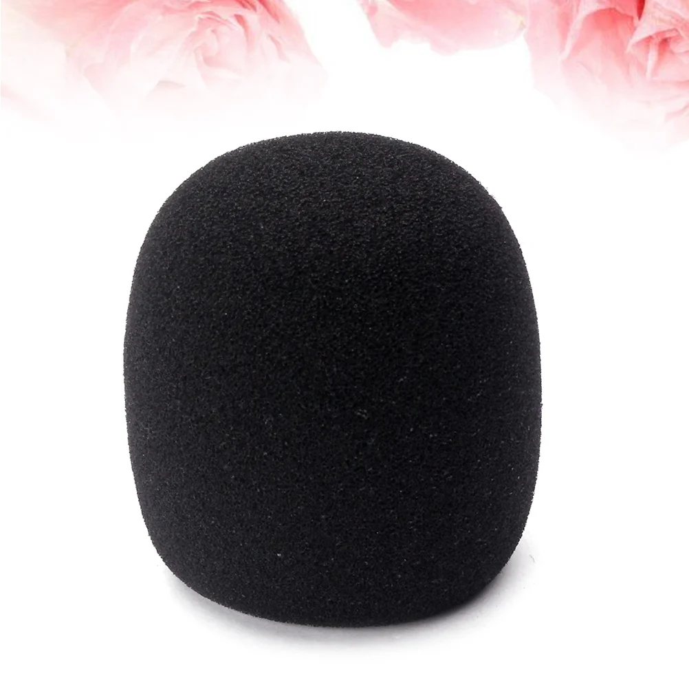 

36mm Microphone Cover Professional Thicken Studio Windscreen Protective Shield Sponge Microphone (Black) Dj accessories