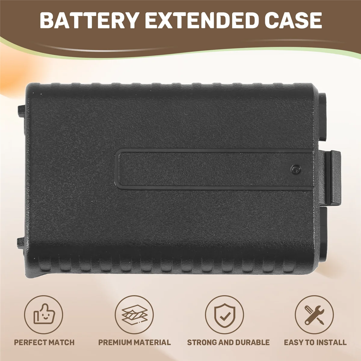 Для BaoFeng Radio UV5R UV5RB UV5RE UV5REP 6AAA Батарея Расширенный чехол Shell Box