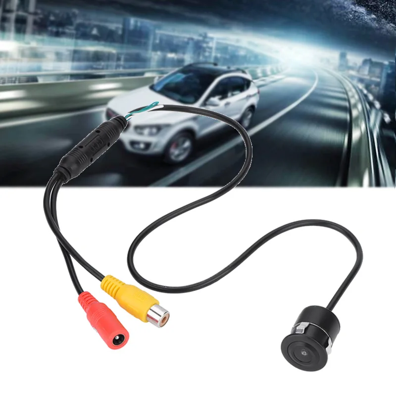 170 ° широкоугольная Проводная Водонепроницаемая мини цветная камера