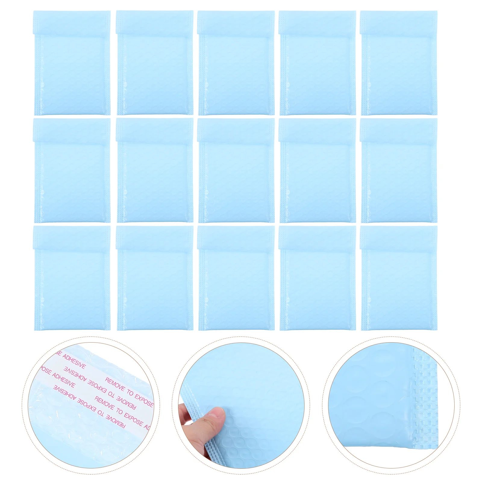 

100 Pcs Sealed Bag Compact Shipping Bags Adhesive Clothing Bubble Supply Mailing Envelopes Mailers Package