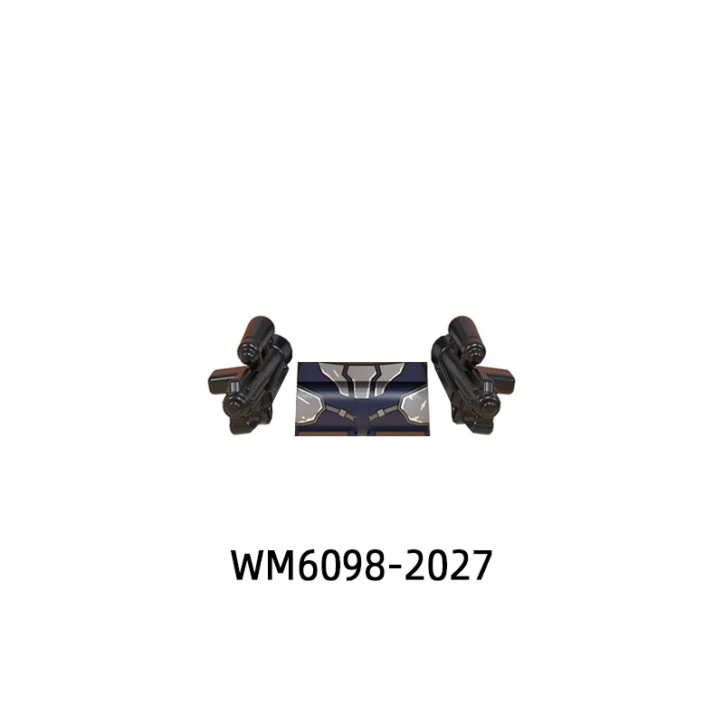 Экшн-фигурки щит оружие брюки детали для волос модель блоков семейный набор