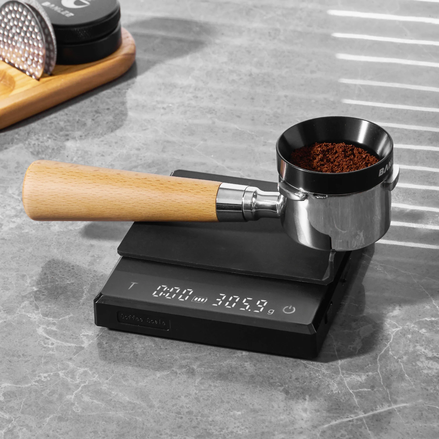 Цифровые весы для кофе 0 1 г высокоточные электронные эспрессо/кофе с функцией