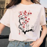 my neighbor totoro tee ghibli female anime japanese shirt totoro t shirt miyazaki hayaa cartoon studio womens clothing anime