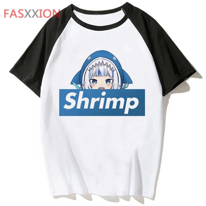 

Футболка hololive Мужская в стиле Харадзюку, одежда в стиле хип-хоп, забавная уличная одежда