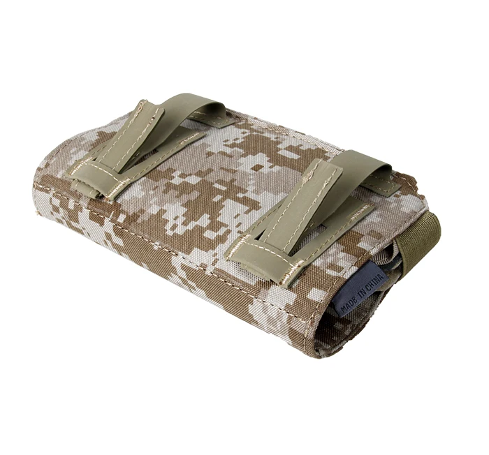 Outdoor Sports Tactical Modeling Vest Special Front Plate Accessory Bag Mobile Phone Bag 500D Nylon Fabric