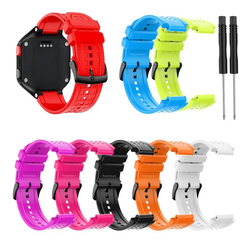 

Watch Band Smart Accessories Large Size Replacement Multicolor For Garmin Forerunner 25 Bracelet Strap With Tool Wristwatch