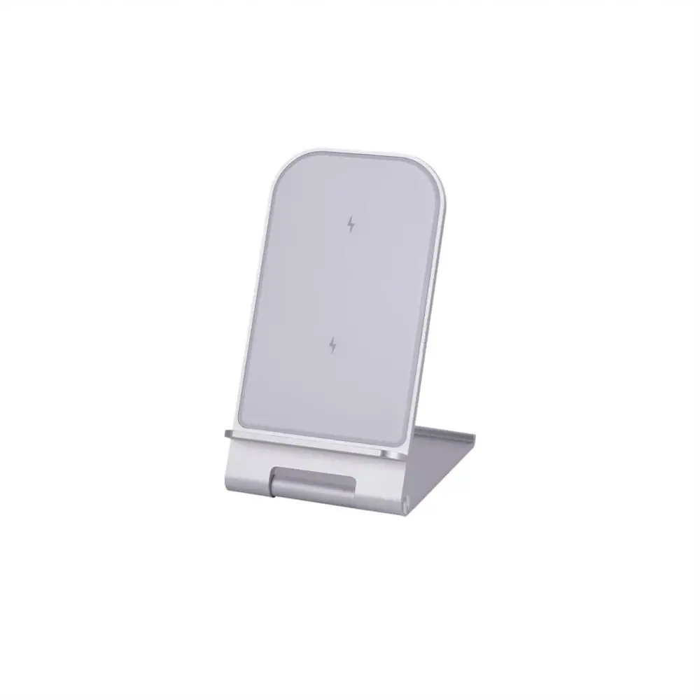 

New Folding Mobile Phone Stand Universal Portable Mobile Phone Holder Aluminum Alloy Wireless Charging Pad For Apple Iphone14