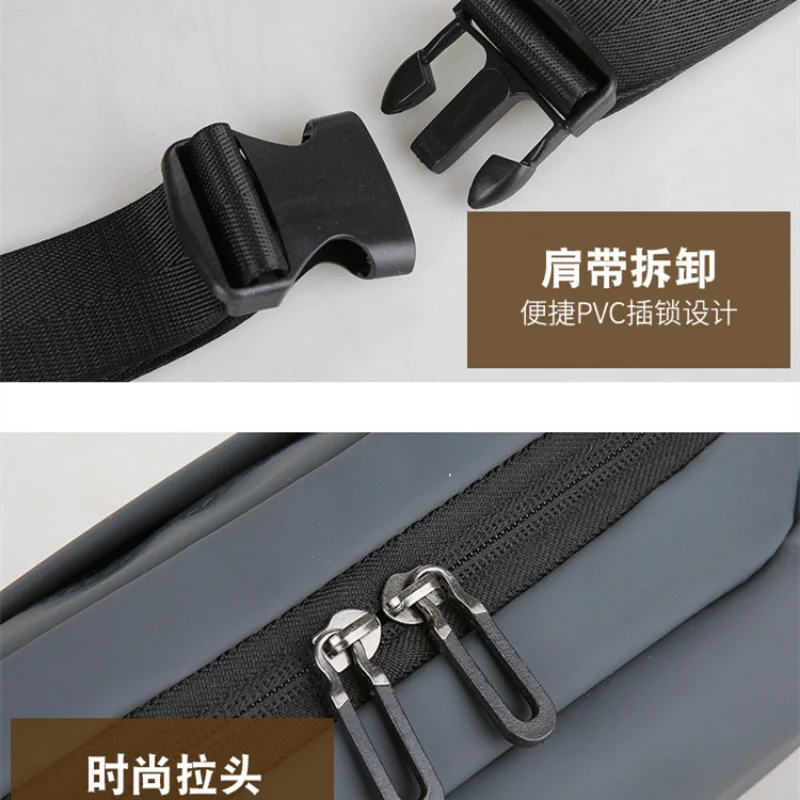 Outdoor Function Bag Sports Crossbody Pack Multifunctional Pillow Chest Bags Mobile Phone Fanny Packs Men's Waterproof Leisure