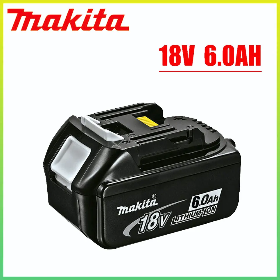 

18V 6.0Ah Makita With LED lithium ion replacement LXT BL1860B BL1860 BL1850 100% original Makita rechargeable power tool battery