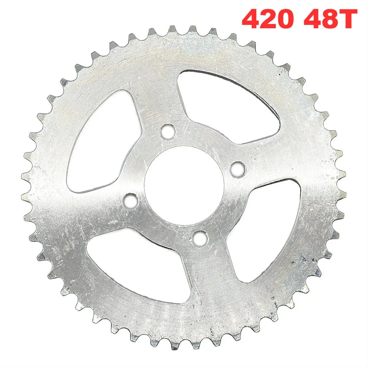 

420 48T 48MM Motorcycle Rear Sprocket Gear Suitable For 420 Chain 110cc 125cc 140cc Mud Pit Bicycle Kart ATV