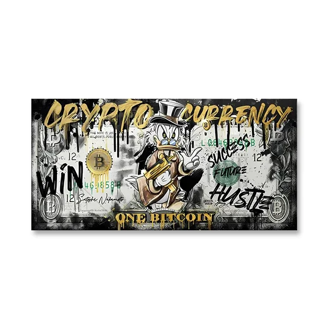 

Печать на холсте "Скрудж, доллар Макдук", SHENCHEN