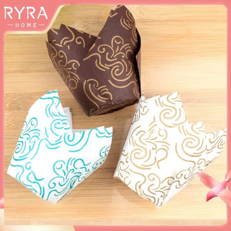 

Baking Household Cake Decorating Tool Baking Household Oil-proof Cupcake Liner High Temperature Resistant For Wedding Party