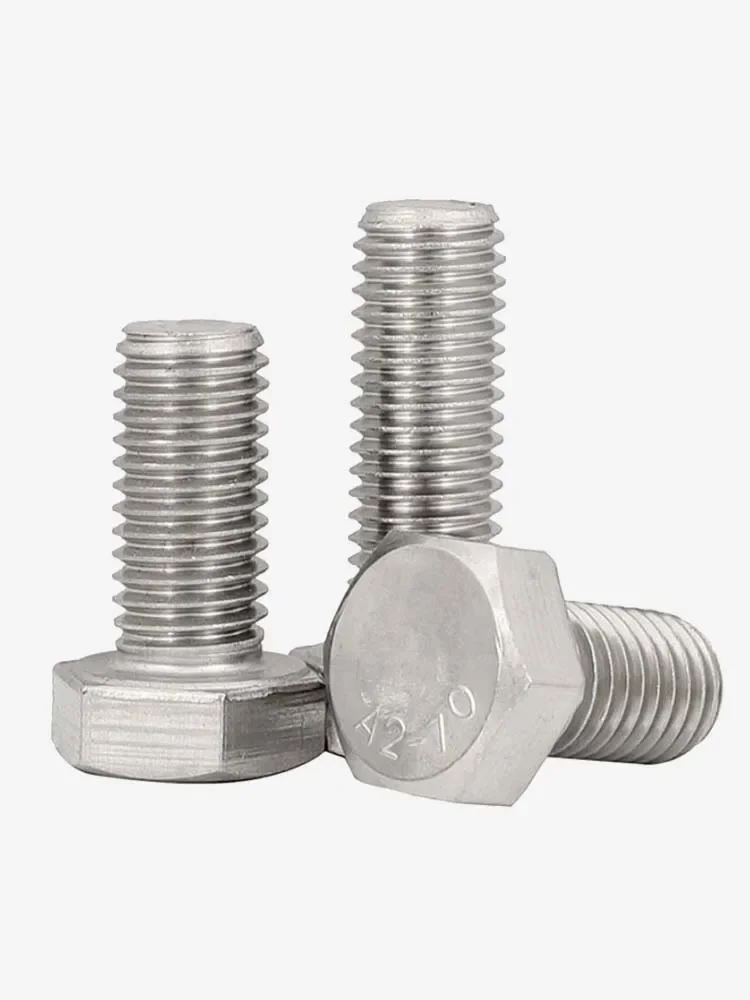 5 шт. M8 M10 304 шестигранный винт из нержавеющей стали болт гайка фитинговый L = 16-55 мм