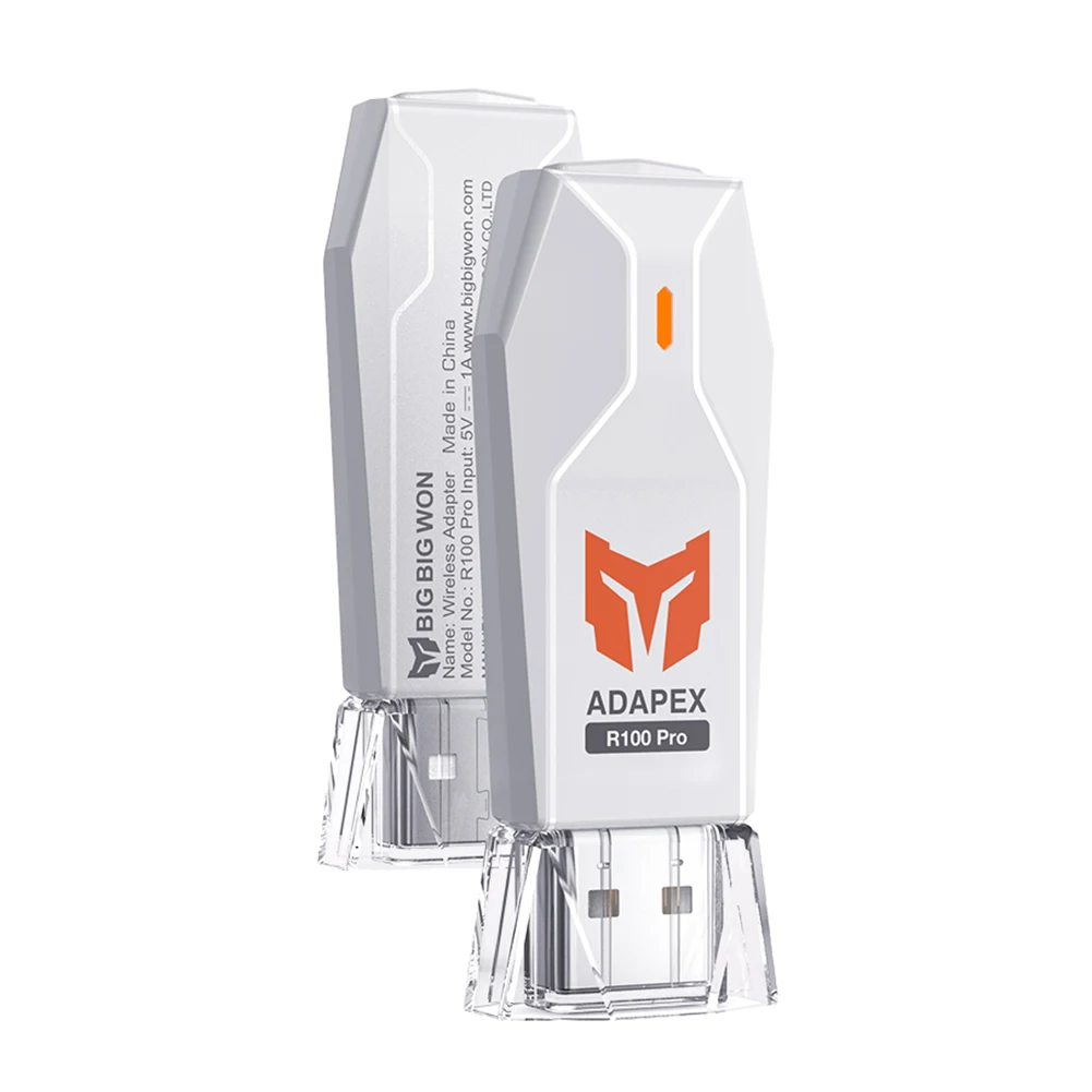 

USB-адаптер BIGBIG WON R100, беспроводной приемник, конвертер для контроллера переключателя Pro/PS4/PS5/XBOX One S/X, Bluetooth-ключ