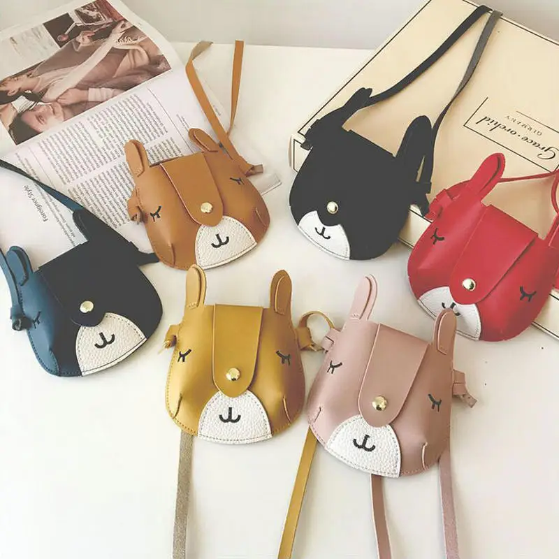 

Kid Bag Hasp Children Cute Animal Shoulder Messenger Bag Girls Princess Mini Bag Animal Bag
