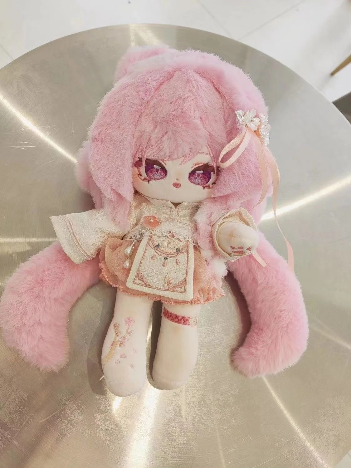 Аниме игра Honkai Impact 3 Elysia косплей мультфильм Милая хлопковая кукла пушистая голая