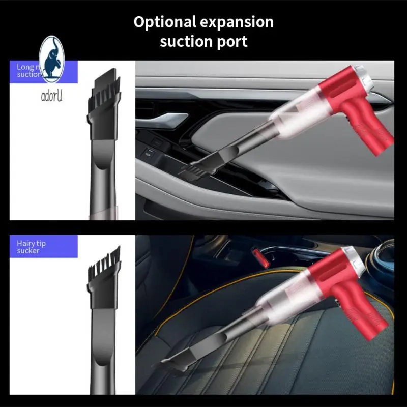 

Handheld Portable 13000pa Mini Vacuum Cleaner High Power Dust Blower Car Accessories Wireless Air Duster Multifunctional