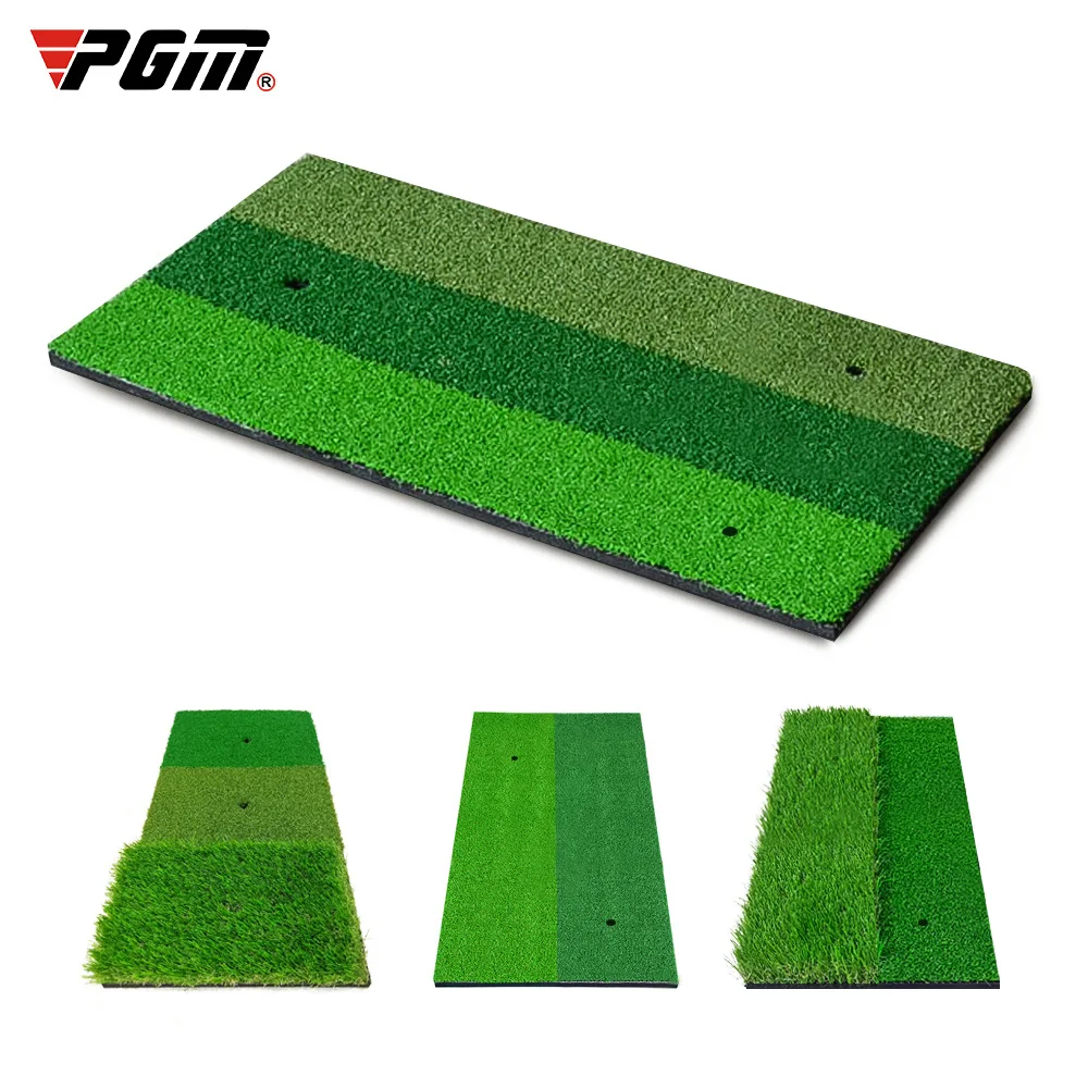 

PGM 60x30cm Golf Hitting Mat Indoor Outdoor Mini Practice Durable PP Grass Pad Backyard Exercise Golf Training Aids Accessories