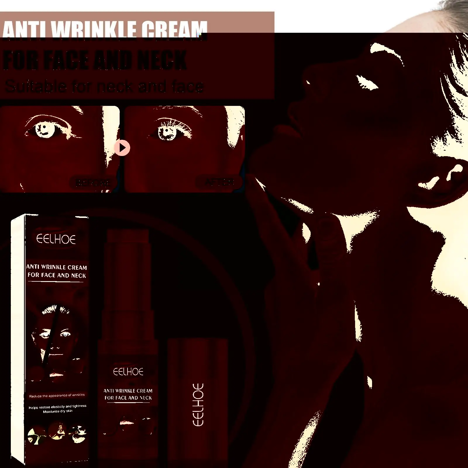 

Коллагеновый витамин E, многослойный бальзам, Увлажняющий Осветляющий корейский крем против морщин с тусклым тоном, новый крем для кожи Cosme ...