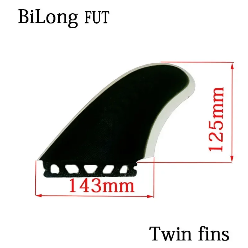 BiLong Futures ROB MACHADO Side TWIN FINS Performance Glass Плавник для серфинга Новый плавник доски