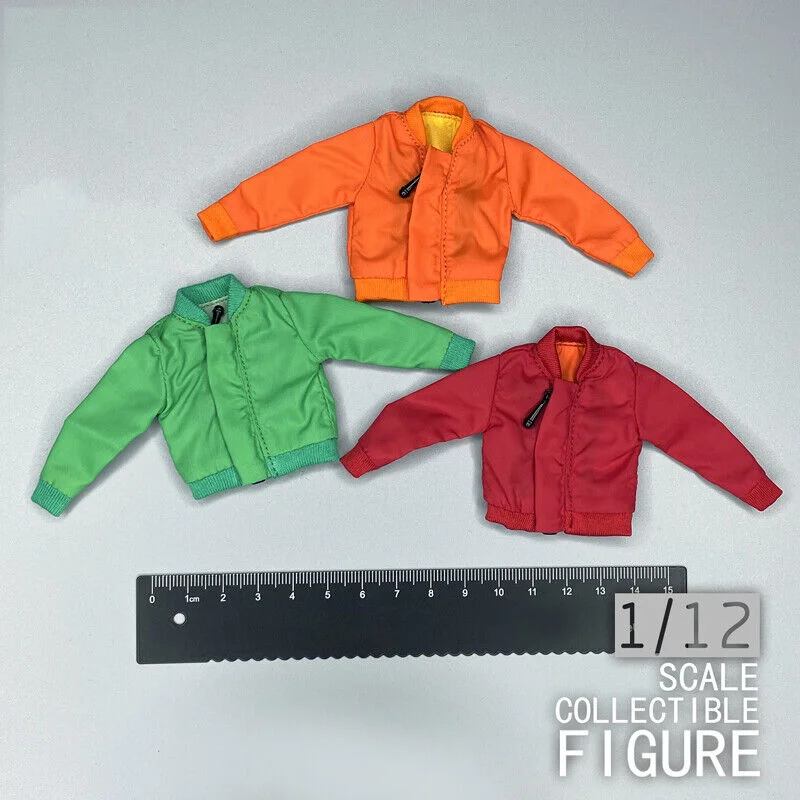 

1/12 Scale Clothes Trendy Coat Jacket Model for 6" Figure