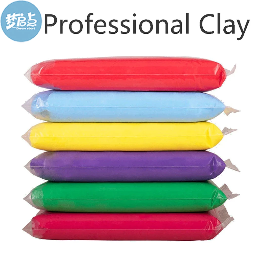 

Professional Clay Ultra Light Clay Dry Naturally Clay Figure Strong Plasticity Very Soft Eco-friendly Non-toxic