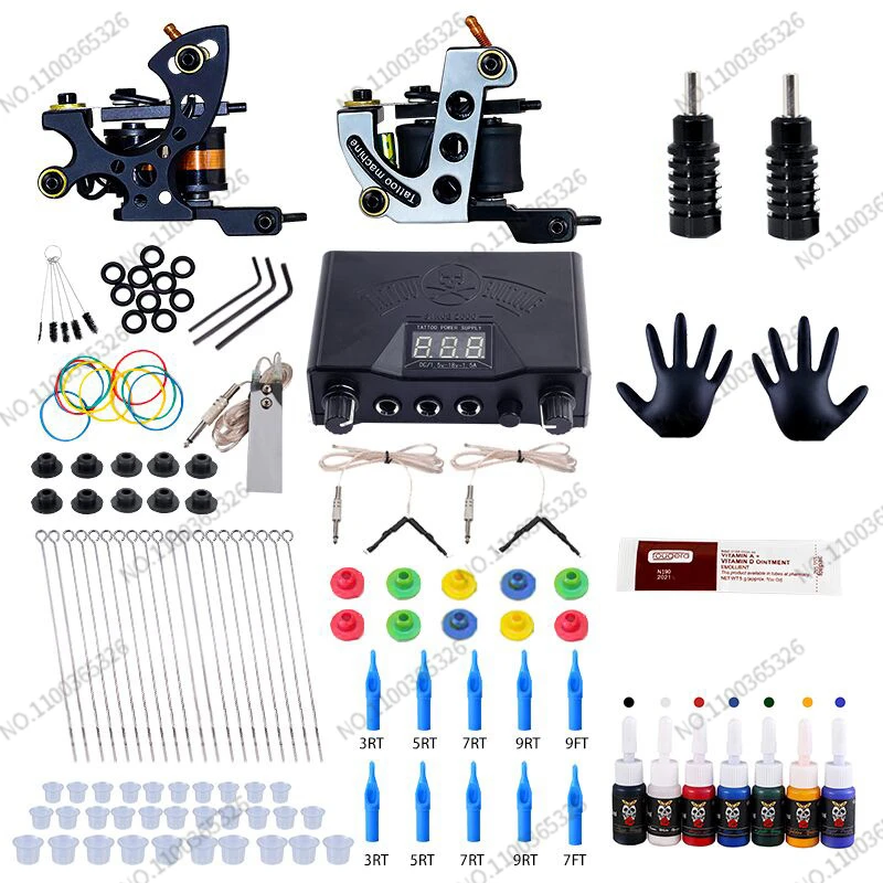

Tattoo Motor Machine Set Tattoo Coil Machine Set Traditional Tattoo Cutting Line Fog Machine Set Tattoo Tool tattoo machine kit