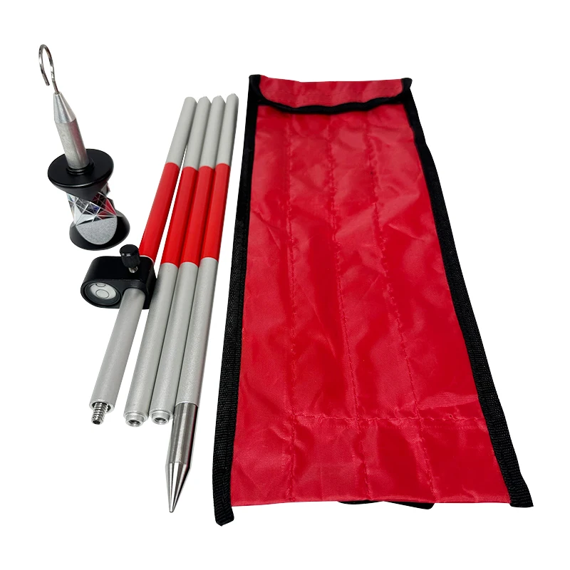 Миниатюрная Серебряная призма на 360 градусов для швейцарской общей станции