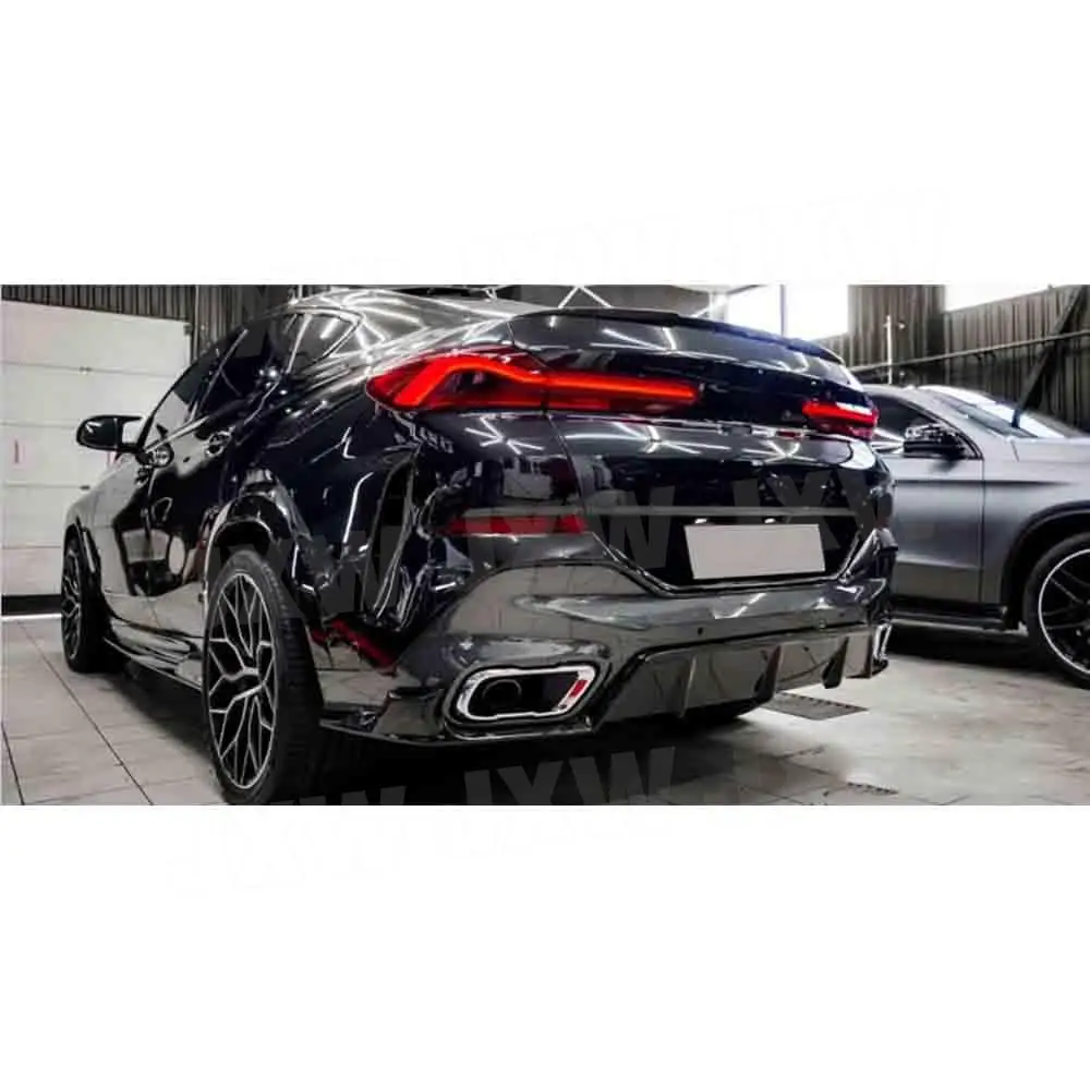 Передняя губа из углеродного волокна задний диффузор разветвители боковые юбки