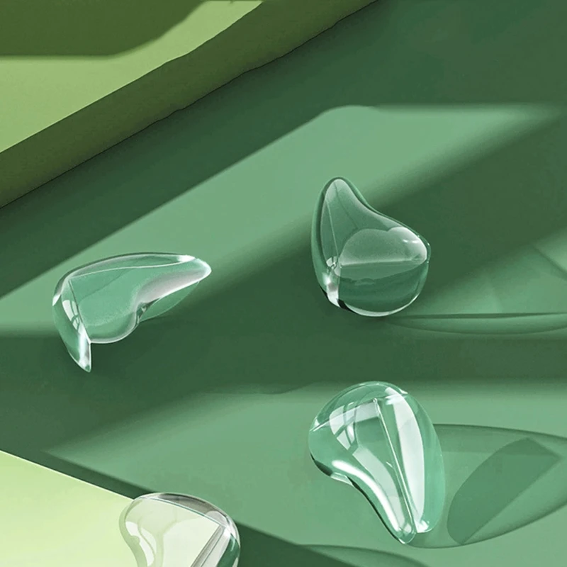 

10 шт., силиконовые защитные накладки на углы стола