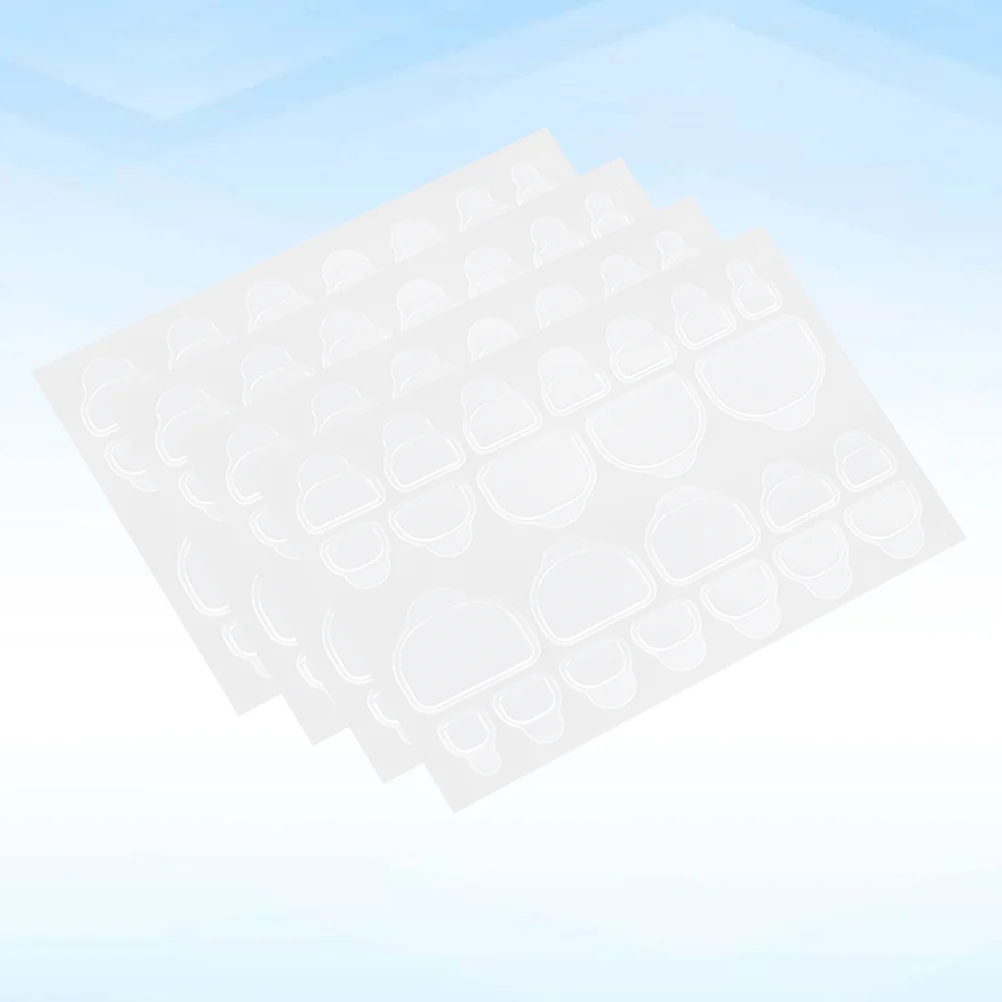 

10 Sheets Double Sided Glue Nail Sticker Nail Glue Sticker Nail Adhesive Tabs Manicure Sticker Nail Tips Sticker