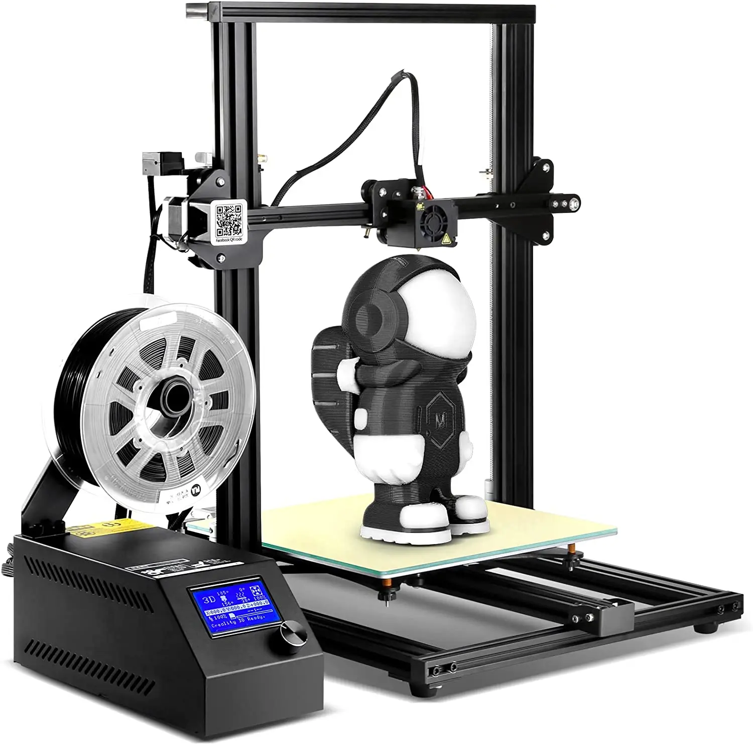 

3D-принтер Creality 3D CR-10S, устройство для модернизации 3D-принтера с филаментным дисплеем и винтами Z типа 300x300x400 мм