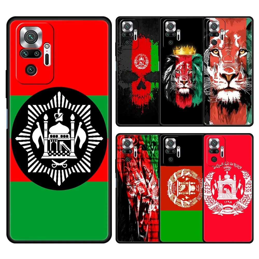 

Afghan Afghanistan Flag Phone Case For Xiaomi Redmi Note 11 10 9 8 Pro 11S 10S 9S 7 8T 9T 9A 8A 9C K40 Gaming 11T 5G Soft Cover