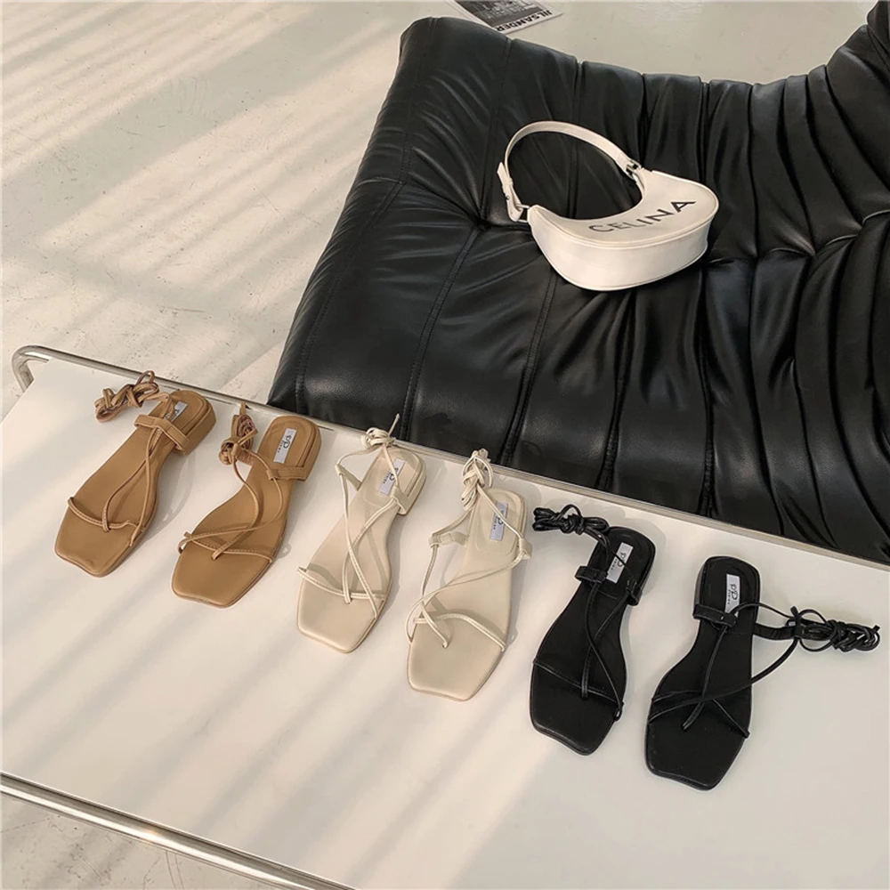 

Босоножки женские на низком каблуке, шнуровка, туфли-лодочки, с ремешком спереди, классические, черные, бежевые, хаки, лето