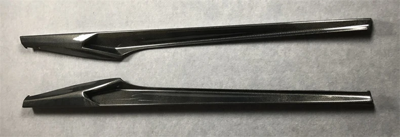 Для Ferrari 488 высококачественный комплект боковой юбки из настоящего углеродного