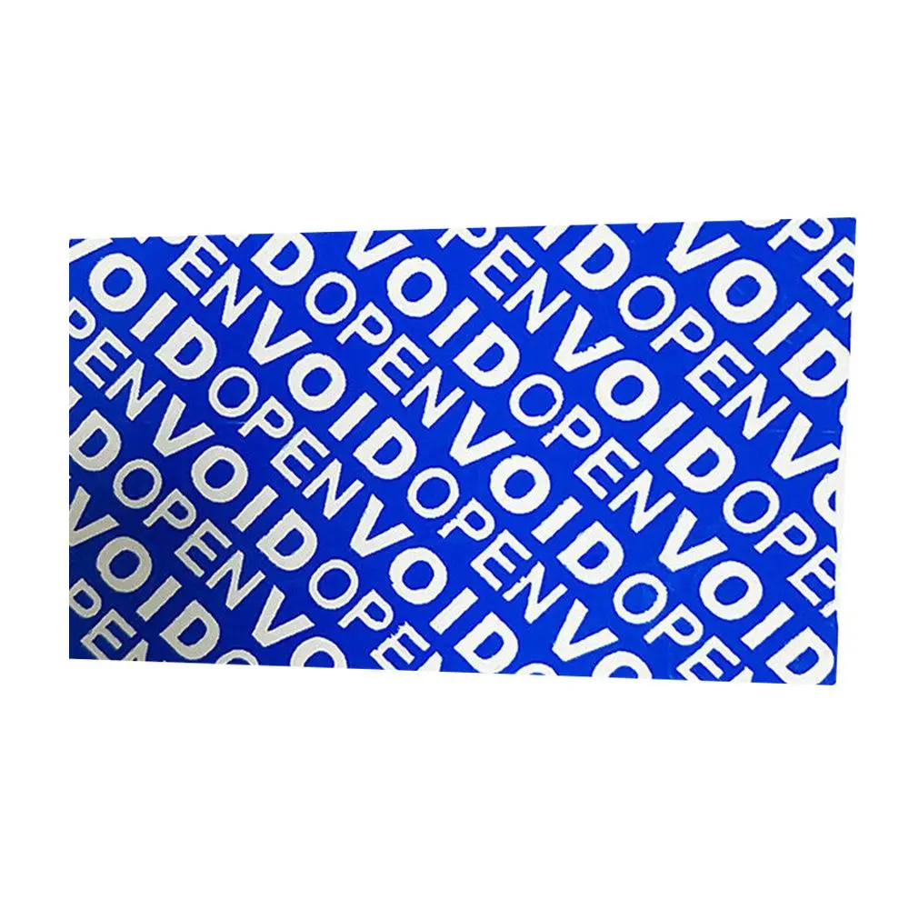 50 м защитная наклейка с защитой от взлома анти-поддельная этикетка клейкая лента